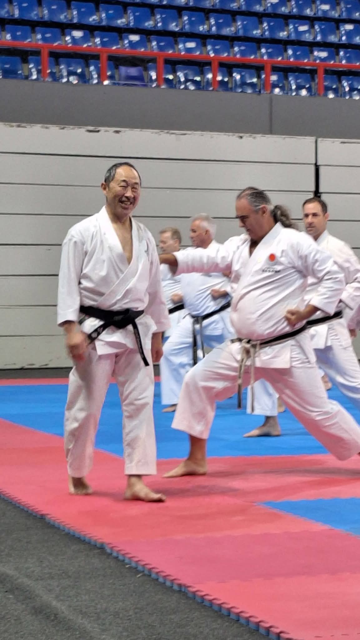 JKA Karate training