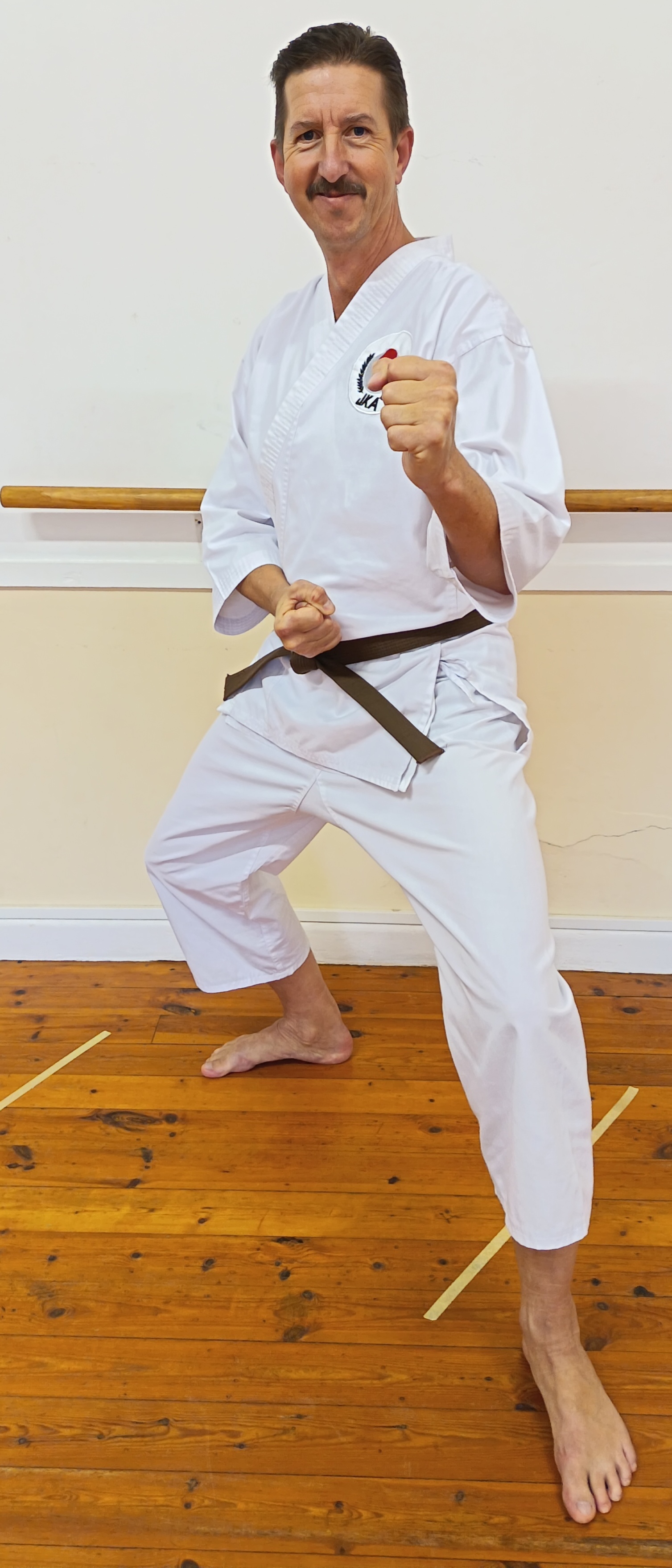 JKA Karate training