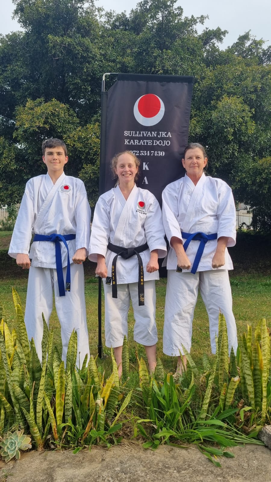 Sullivan JKA Karate training